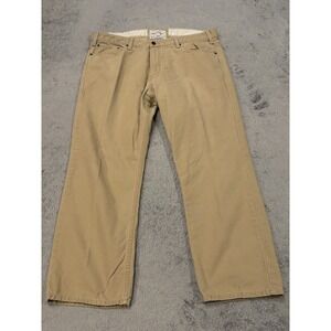 Levi Strauss Signature Pants Mens 38x30 (39x30) Vintage Straight Beige Denim